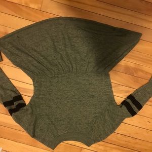 Olive green shirt
